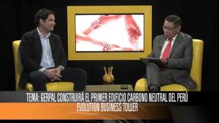 EDIFICIOS ECOLÓGICOS: SANDRO TROSSO TORANZO, GERENTE GENERAL DE GERPAL