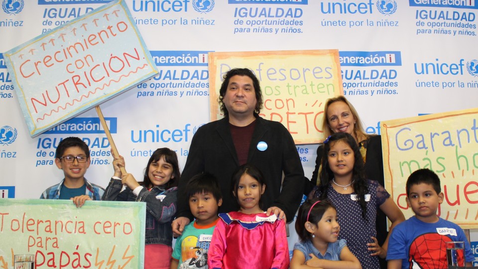 NIÑOS DE GENERACIÓN i DE UNICEF ESTARÁN PRESENTES EN CAMPAÑA ELECTORAL